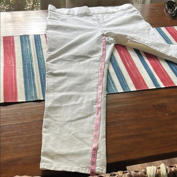 Karen Scott White Cropped Pants new tags Sz XL - Picture 9 of 10